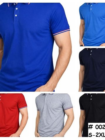 выбор цвета мужская футболка поло (5 ед, размеры норма: S-M-L-XL-2XL) выдача на следующий день - фото 2
