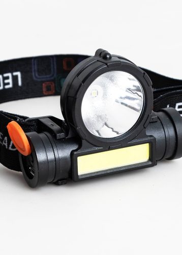 0108 Налобний ліхтар світлодіодний з трьома режимами та зарядкою від USB (1 од.) - фото 2