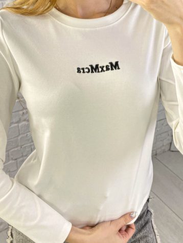 микс цветов женский лонгслив (бамбук, 4 ед. универсальный размер нормы: 42-48) - фото 3