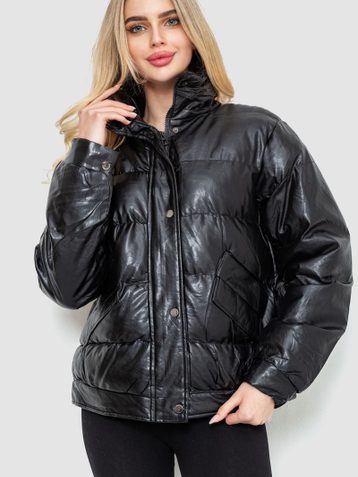 0205-1 * чёрная женская зимняя куртка (5 ед, размеры норма: S-M-L-XL-2XL) выдача на следующий день - фото 2