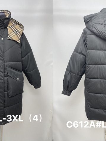 женская куртка на синтепоне (4 ед, размеры полубатал: L-3XL) выдача на следующий день - фото 2