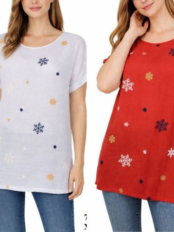 08506# выбор цвета женская футболка (4 ед, размеры батал: XL-2XL-3XL-4XL) выдача на следующий день - фото 2
