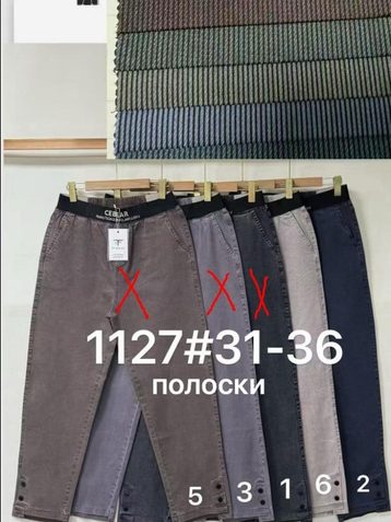 выбор цвета женские стрейчевые джинсы Fudeyan (6 ед, размеры батал: 31-36) выдача на следующий день - фото 2