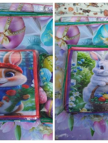 микс картинок пасхальное полотенце 25*25см (микрофибра, 20 ед, размеры: 25*25) выдача на следующий день - фото 2