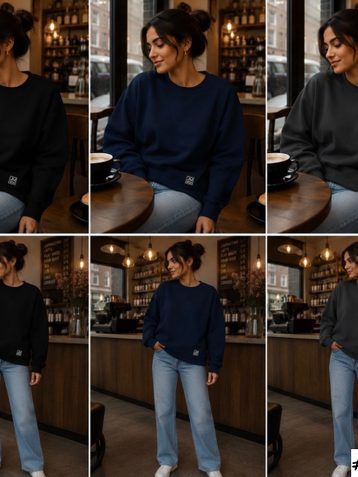микс цветов женский батник oversize (5 ед, размеры норма oversize) выдача на следующий день - фото 2