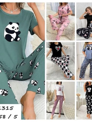 выбор модели женская пижама (бамбук, 5 ед, размеры норма: S. M. L. XL. 2XL) выдача на следующий день - фото 3