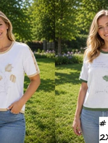 1502 # выбор цвета женская футболка (трикотаж, 4 ед, размеры батал: 2XL-5XL) выдача на следующий день - фото 2