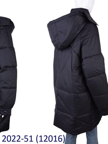 выбор цвета женская куртка на синтепоне (5 ед, размеры батал: XL-2XL-3XL-4XL-5XL) выдача на следующий день - фото 3