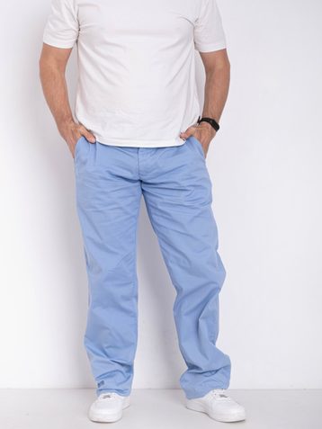 2222 голубые мужские брюки (коттон,10 ед. размеры норма: 29. 29. 30. 30. 31. 31. 31. 32. 36. 38) - фото 2