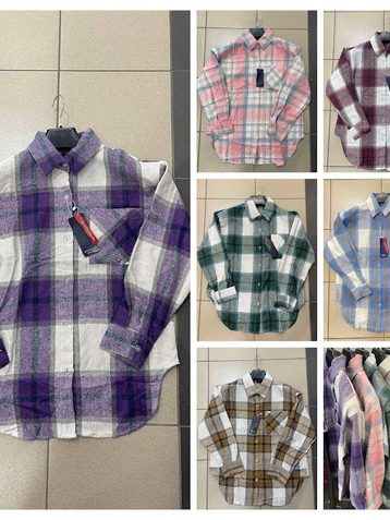 выбор цвета женская рубашка (12 ед, размеры норма: S-M-L-XL) выдача на следующий день - фото 16