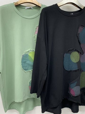 микс цветов женский трикотажный свитер (10 ед, размеры батал: 3XL-6XL) выдача на следующий день - фото 3