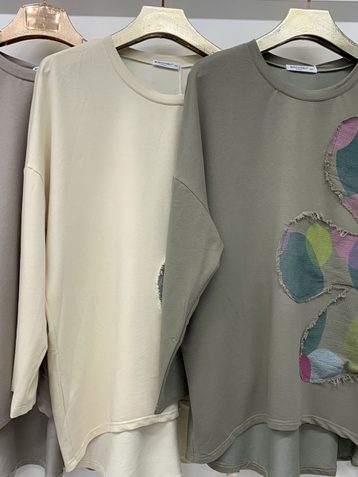 микс цветов женский трикотажный свитер (10 ед, размеры батал: 3XL-6XL) выдача на следующий день - фото 4
