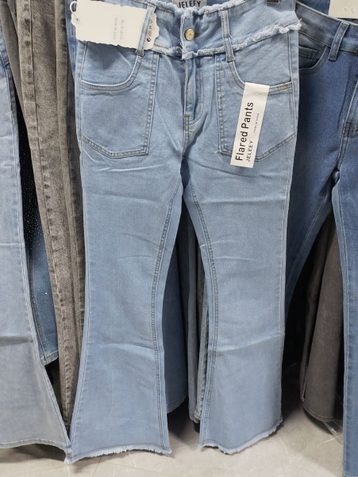 синие женские стрейчевые джинсы New Jeans (6 ед, размеры норма: 26-31) выдача на следующий день - фото 5