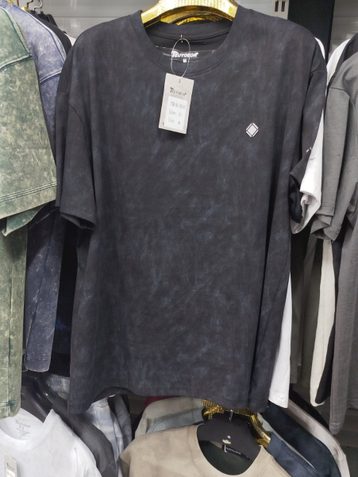 8102# выбор цвета мужская футболка oversize (5 ед, размеры полубатал: M-3XL) выдача на следующий день - фото 3
