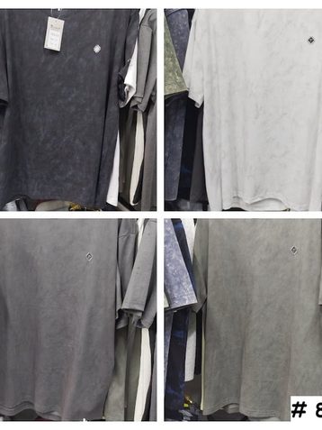 8102# выбор цвета мужская футболка oversize (5 ед, размеры полубатал: M-3XL) выдача на следующий день - фото 2