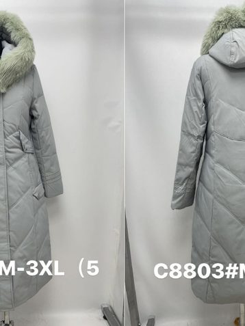 выбор цвета женская куртка на синтепоне (5 ед, размеры полубатал: L. XL. 2XL. 3XL, размеры повторяются) выдача на следующий день - фото 3