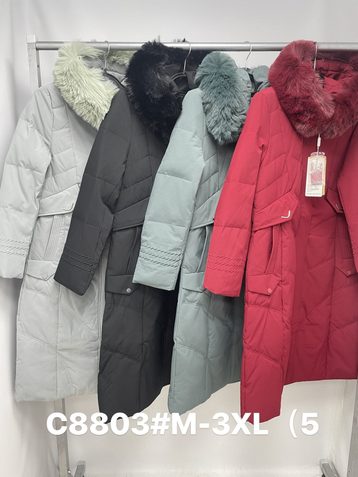 выбор цвета женская куртка на синтепоне (5 ед, размеры полубатал: L. XL. 2XL. 3XL, размеры повторяются) выдача на следующий день - фото 2