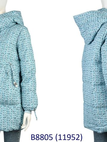 выбор цвета женская куртка на синтепоне (5 ед, размеры норма: M-L-XL) выдача на следующий день - фото 3