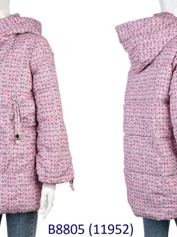 выбор цвета женская куртка на синтепоне (5 ед, размеры норма: M-L-XL) выдача на следующий день - фото 4