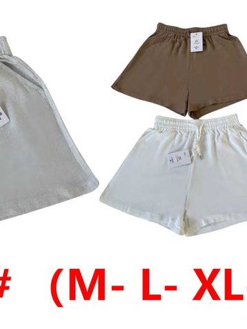 выбор цвета женские шорты (лен, 5 ед, размеры полубатал: M-3XL) выдача на следующий день - фото 2