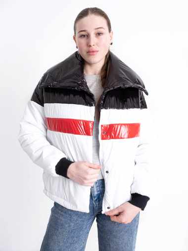 Мультиколор женская куртка (синтепон, 3 ед. размеры норма: M. L. XL)