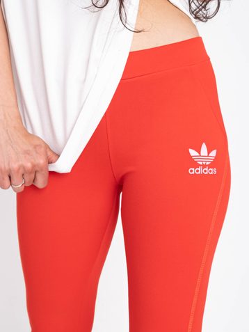 красные женские спортивные штаны (5 ед. размеры норма: S. M. L. XL. 2XL, маломерят на один размер) - фото 3